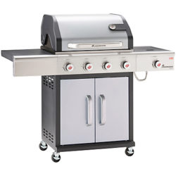 Landmann Triton 4-Burner Gas BBQ Silver